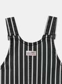 Grey SHORT DUNGAREES MAYVES / 25E1BGR1SACJ916