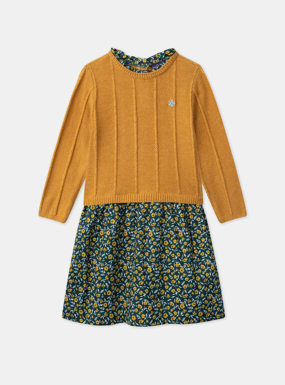 Yellow DRESS LYTRIETTE / 24H2PFO2ROB107