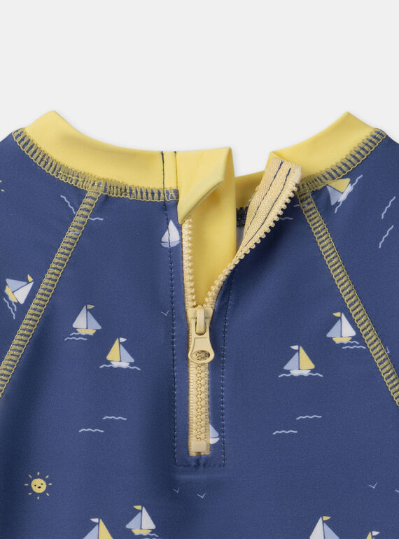 Medium blue UV TEE SHIRT MISAM / 25E4BGC2TUV208