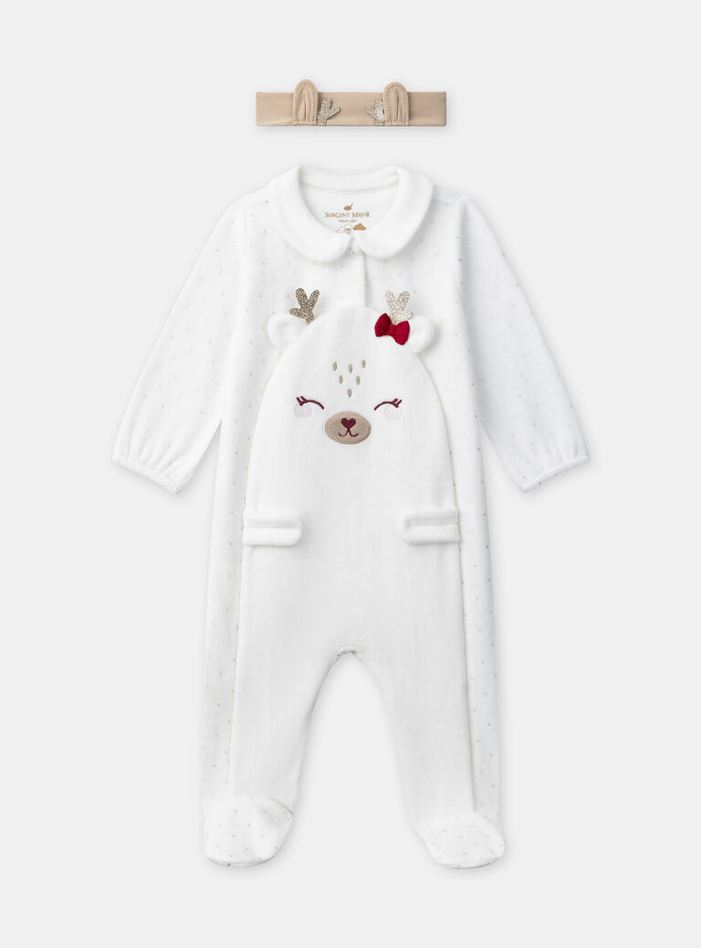 Off white BABYGROW NEDANIELA / 25H5BF52GRE001