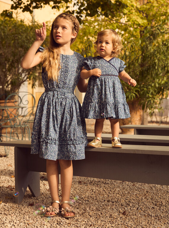 Navy DRESS MRENOUETTE / 25E2PFL1ROB070