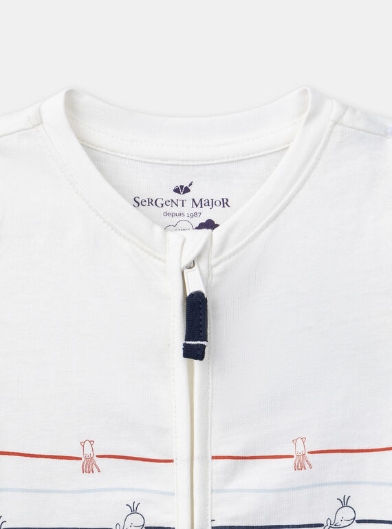 Off white BABYGROW KEFERDI / 24E5BG61GRE001