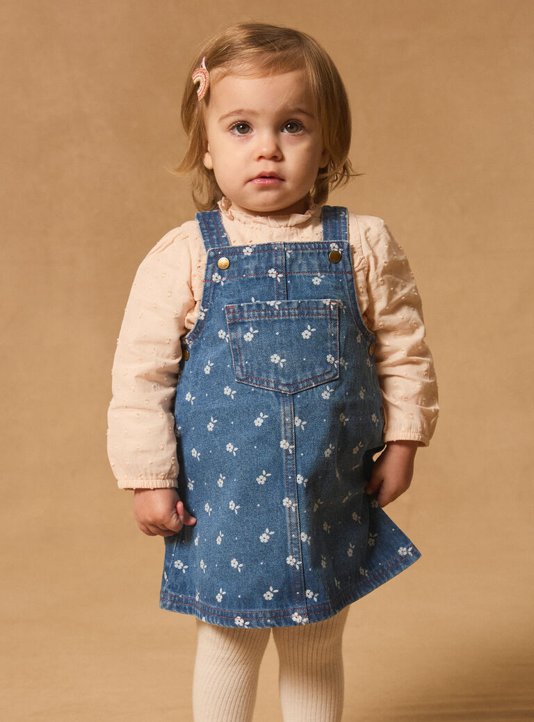 Dark denim JUMPER DRESS MABERTILLE / 25E1BF71CHSK005