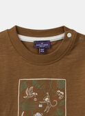 Brown TEE SHIRT MAOSCAR / 25E1BGO1TEE802