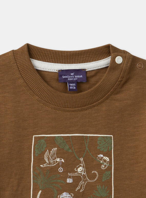 Brown TEE SHIRT MAOSCAR / 25E1BGO1TEE802