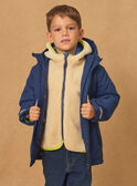Blue PARKA NISJAPAGE / 25H3PGF1PAR703