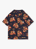 Short sleeve asphalt shirt FLICHAGE / 23E3PGP1CHMJ902