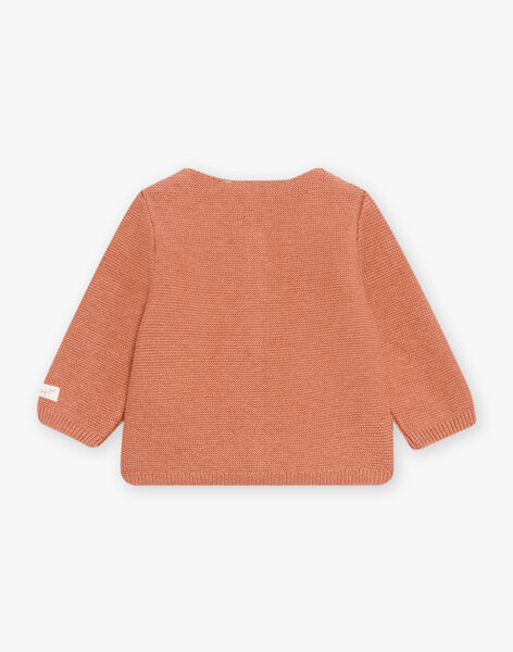 Baby Girl Old Pink Knit Vest DOLCE / 22H0CF11CAR303