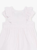 Baby girl formal dress and bloomer CAJUSTINE / 22E1BFH1ROB301