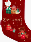 Red velvet Christmas sock GUOSCAR / 23H4BGG1ACDF511