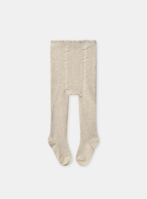 Heather beige TIGHTS NALISON / 25H4BFT1COLA011
