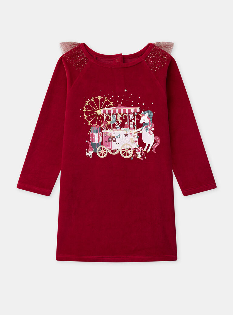 Red NIGHT DRESS NECAYETTE / 25H5PF51CHN050