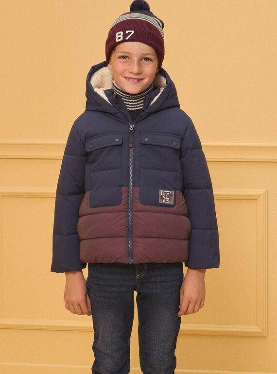 Navy DOWN JACKET LIOTIMAGE / 24H3PG81D3E070