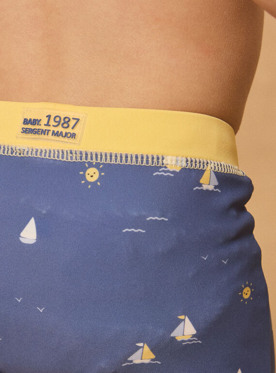 Medium blue SWIMSUIT MISOLAL / 25E4BGC2MAI208