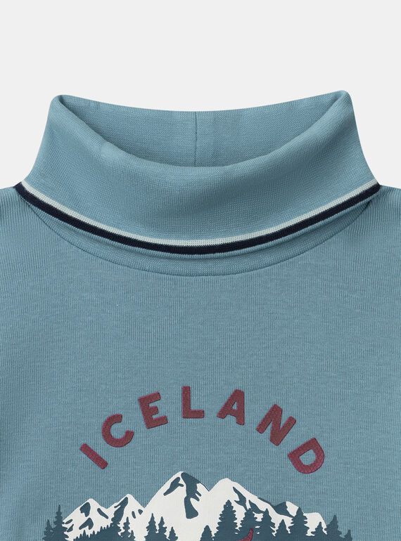 Blue TURTLE NECK NLUHOCAGE / 25H3PGX1SPLC219