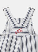 Off white SHORT DUNGAREES MAVALENTIN / 25E1BGQ1SAC001