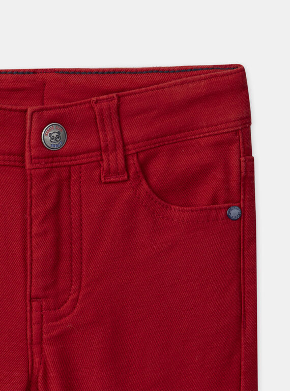 Red cherry PANTS NOCINAGE / 25H3PGP1PAN510