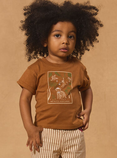 Brown TEE SHIRT Brown TEE SHIRT MAOSCAR / 25E1BGO1TEE802