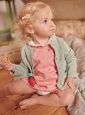 Baby Girl Pink Fruit Print Pants CALAURIE / 22E1BFJ1CHS413