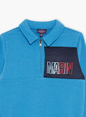 Marine zip neck sweatshirt FOVARAGE / 23E3PGC1SWE201