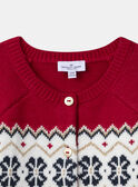 Red CARDIGAN NRECARETTE / 25H2PFY1CAR050