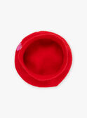 Bright red wool beret GOBERETTE / 23H4PFD1CHAF518