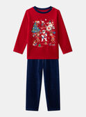 Red PYJAMA LAPAGE / 24H5PGF3PYJ050