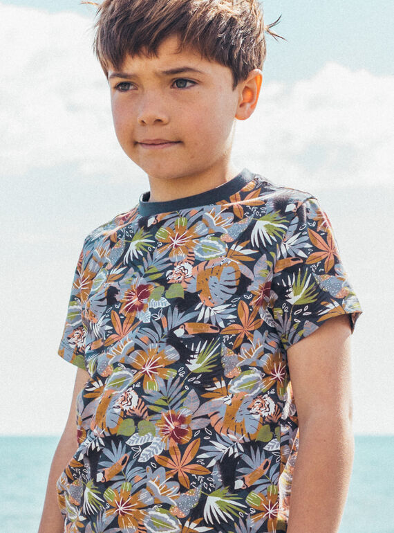 Navy TEE SHIRT SS MRATICHAGE / 25E3PGR1TMCC203