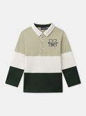 Green POLO SHIRT NIBLOCAGE / 25H3PGL1POLG607