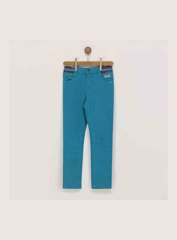 Turquoise pants RERIFAGE / 19E3PGD1PAN202