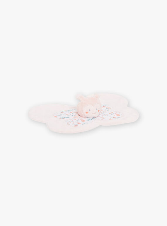 Velvet butterfly comforter with floral print birth girl CORINA / 22E0AFC1JOU301