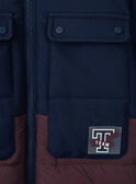 Navy DOWN JACKET LIOTIMAGE / 24H3PG81D3E070