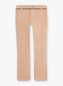 Child boy sandy linen pants CIBLOAGE / 22E3PGJ1PAN812