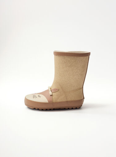 Gold RAIN BOOTS NLOBOETTE / 25F10PF22D0C954