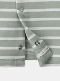 Blue green TEE SHIRT LS NAUBERTO / 25H1BGV1TML614