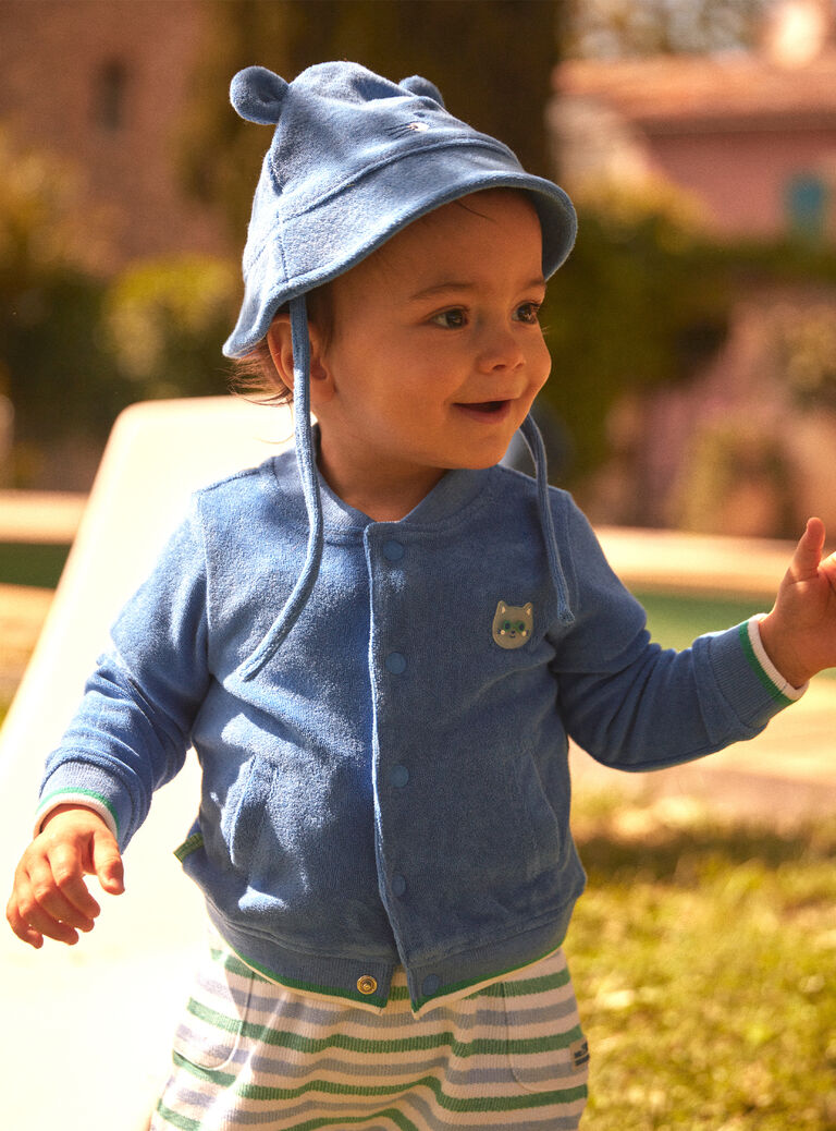 Blue KIDS CARDIGAN Blue KIDS CARDIGAN LABENOIT / 24H1BGI3GILC208