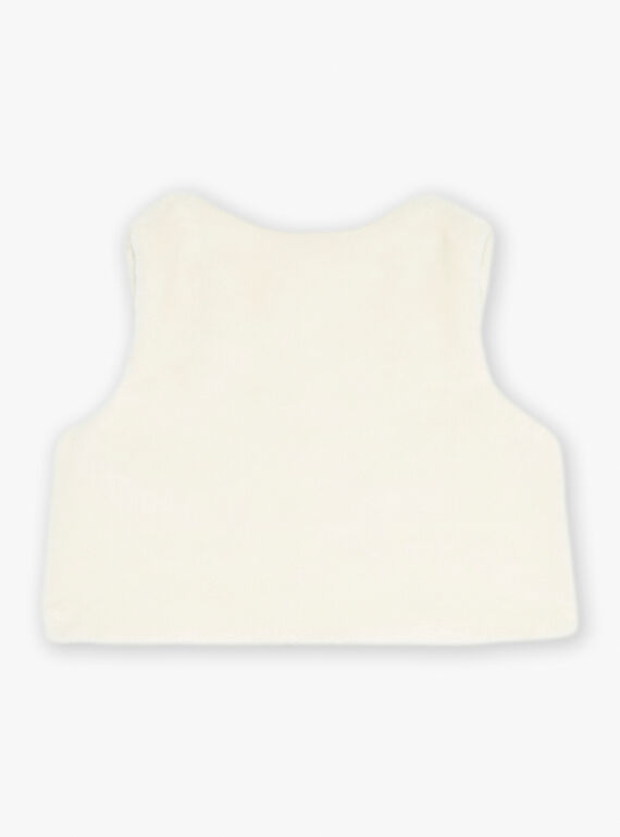 Ecru bodysuit, cardigan and leggings GOCHEN / 23H0CGL1ENS001