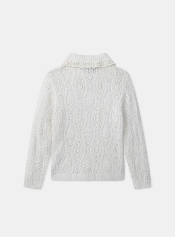 Off white PULLOVER MAPULETTE / 25E2PF71PUL001