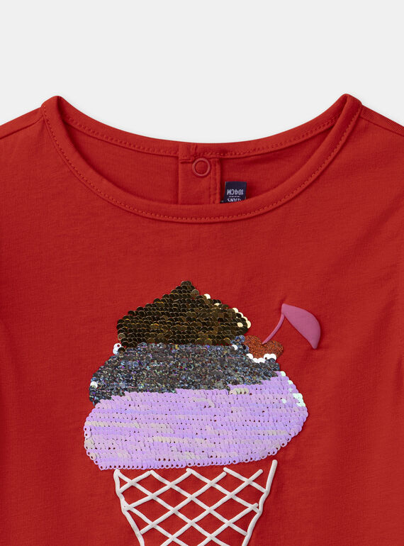 Red TEE SHIRT SS MLUTIETTE / 25E2PFQ1TMC050