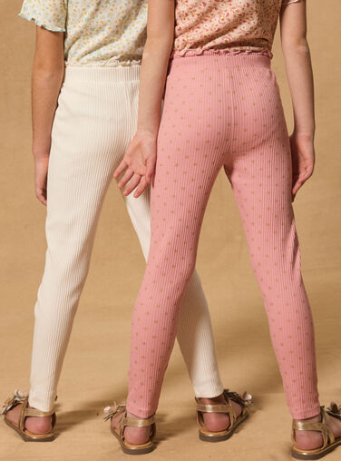 Off white LEGGINGS (bottom) MIXDUETTE / 25E2PF51LG001