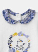 Off white BABYGROW MECHARLOTTE / 25E5BFD2GRE001
