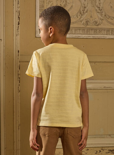 Straw yellow TEE SHIRT SS MLAFOAGE / 25E3PGK1TMC104