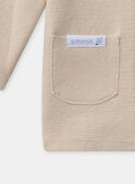 White KIDS CARDIGAN MAEMILE / 25E1BGL1GILA016
