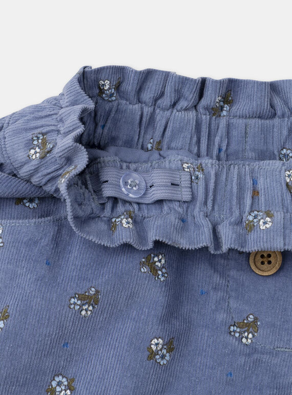 Greyish blue SHORTS NUSHORETTE / 25H2PFQ1SHO205