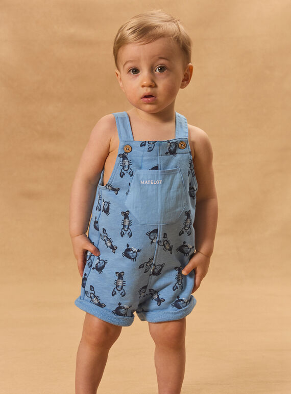 Blue SHORT DUNGAREES MAVADIN / 25E1BGQ2SACC213