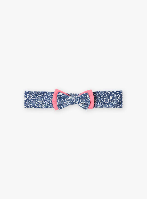 Baby girl's floral print headband BAKIARA / 21H4BFL1BAN715