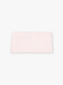 Light pink knitted snood DIPRUNE / 22H4BFM1SNO301