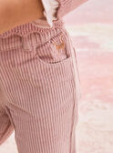 Pink PANTS NRAVELETTE / 25H2PFV1PAND332