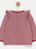 Dark burgundy T-shirt PAEMMA / 18H1BFD1TML503