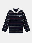 Navy POLO SHIRT LUPOLAGE / 24H3PGM1POL070